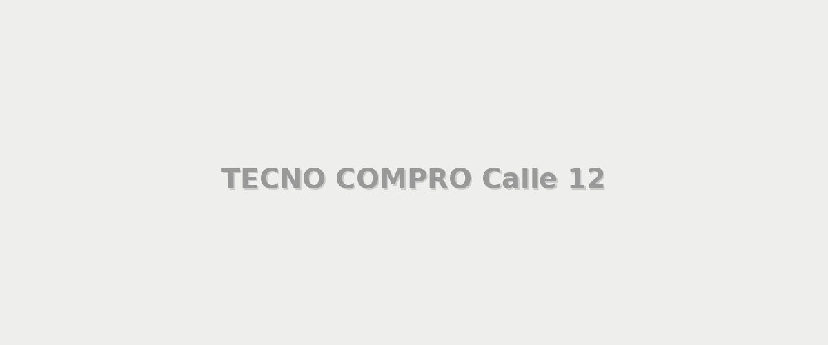 TECNO COMPRO Calle 12 - Celulares en Calle 12