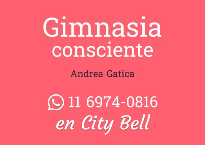 Logo de Gimnasia consciente - Andrea Gatica