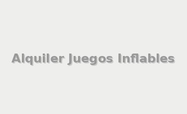 Alquiler Juegos Inflables - Juegos inflables