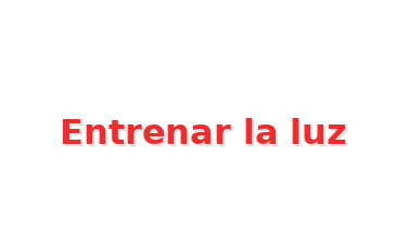Logo de Entrenar la luz