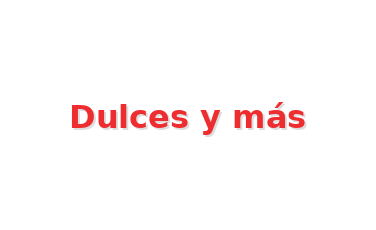 Logo de Dulces y más