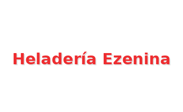 Logo de Heladería Ezenina