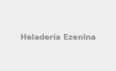 Heladería Ezenina - Heladerías en Los Hornos | La Plata
