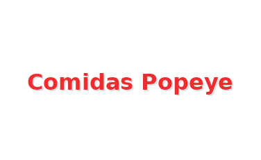 Logo de Comidas Popeye