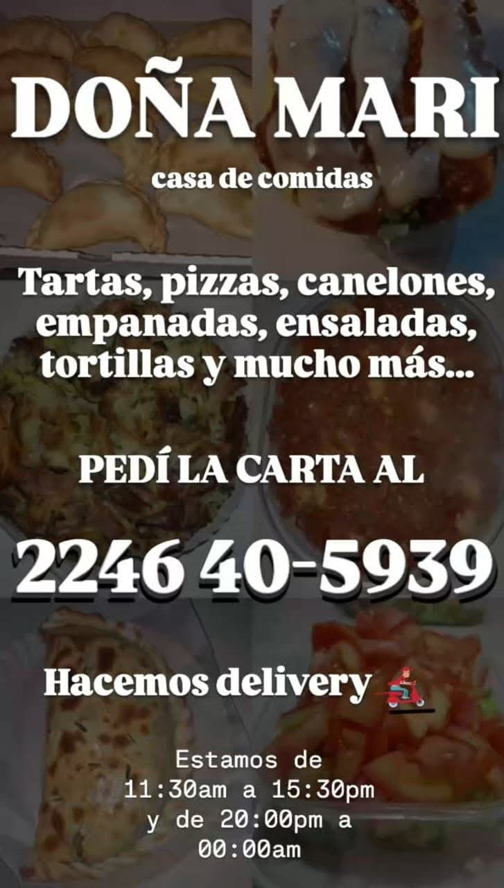 Dona Mari - Casas de comidas en Mar del Tuyu | La Plata