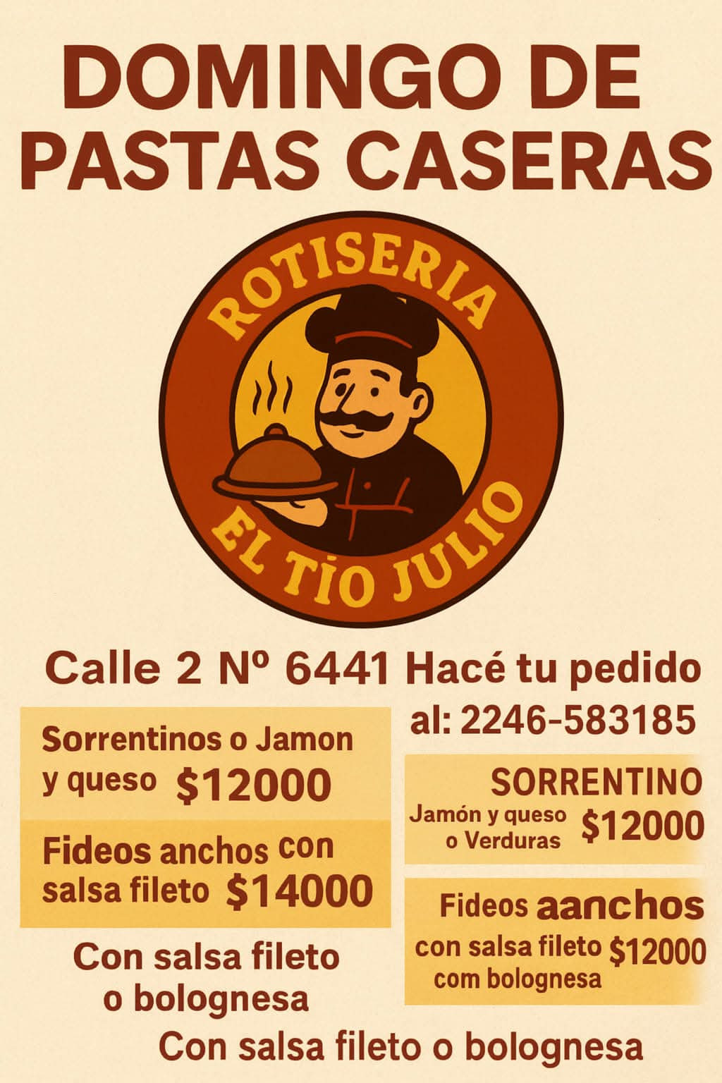 El tio Julio - Rotiserias en Mar del Tuyu | La Plata