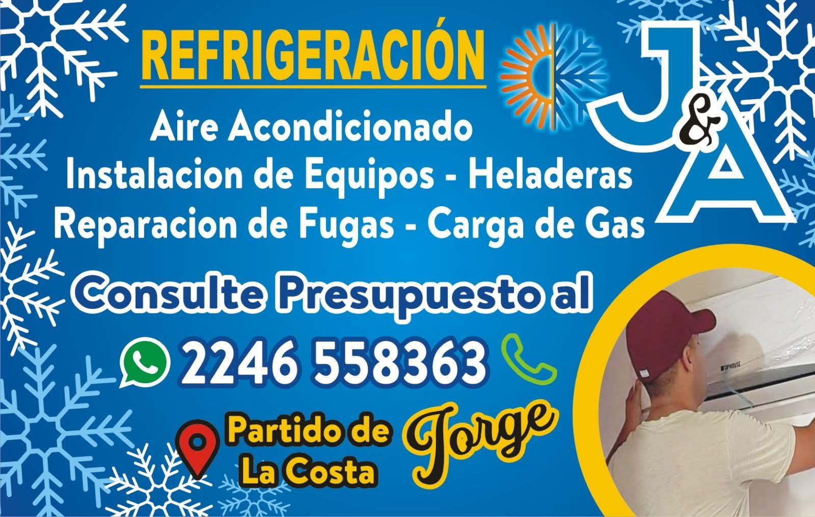 Jorge refrigeracion - Refrigeracion en Mar del Tuyu | La Plata
